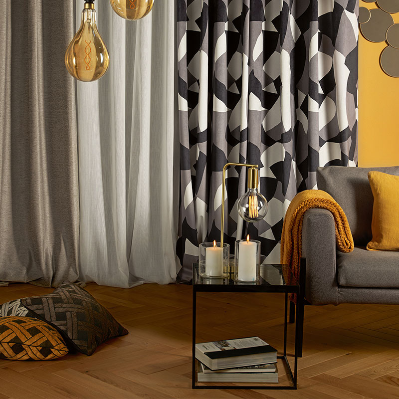 Our collections > Linder • Designer Weaver • Sheers, curtains, bedding,  tablecloths, cushions •